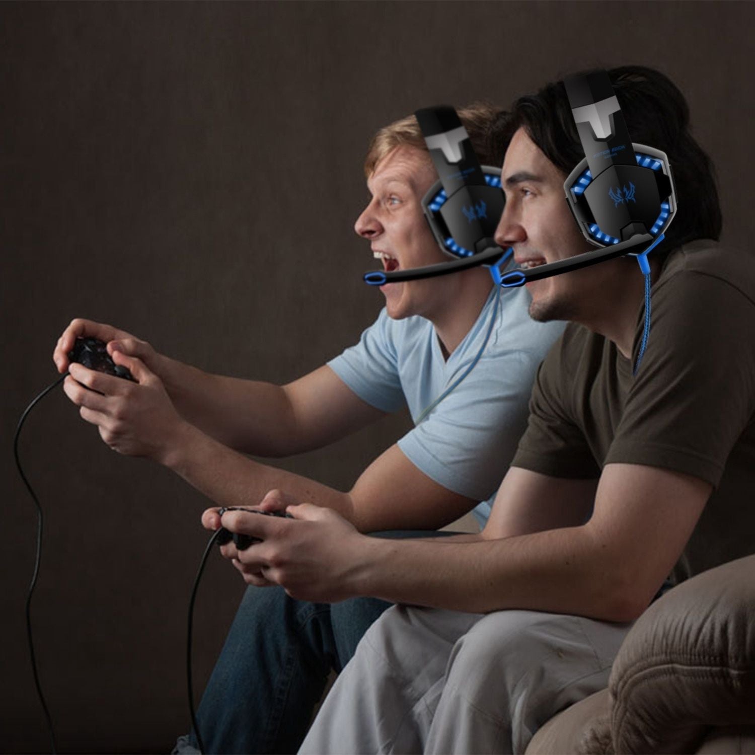 Gaming Headset Over Ear Headphones for PS4 Xbox Nintendo Switch PC Laptop - Task & Tether