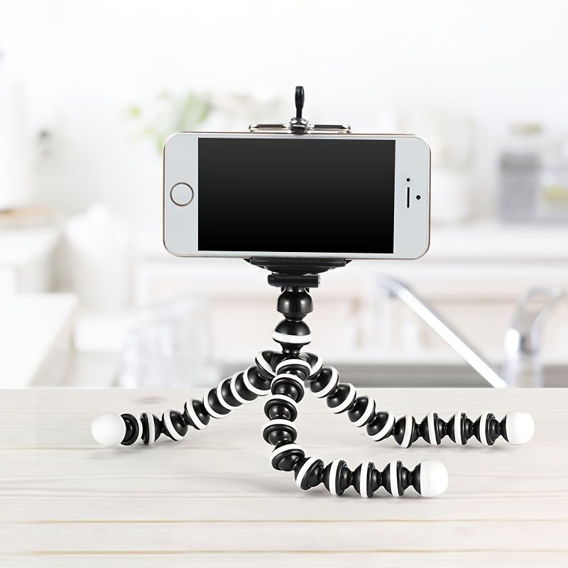 Gorilla Tripod/Mini Tripod For Mobile Phone With Holder For Mobile; Flexible Gorilla Stand For Action Cameras - Task & Tether