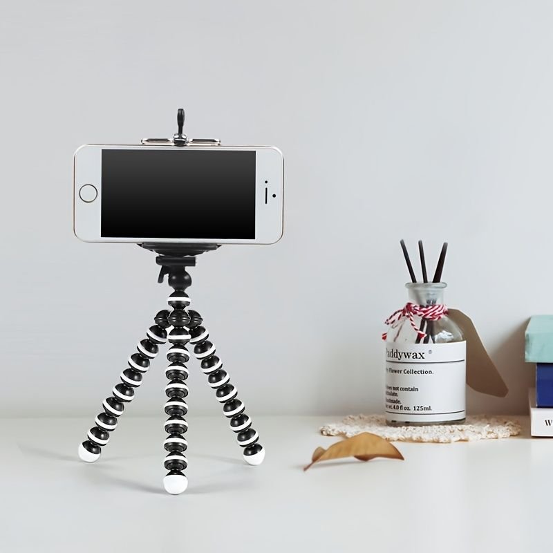 Gorilla Tripod/Mini Tripod For Mobile Phone With Holder For Mobile; Flexible Gorilla Stand For Action Cameras - Task & Tether