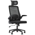 Adjustable Ergonomic Office Chair with Armrests, Headrest & Lumbar Support - Task & Tether