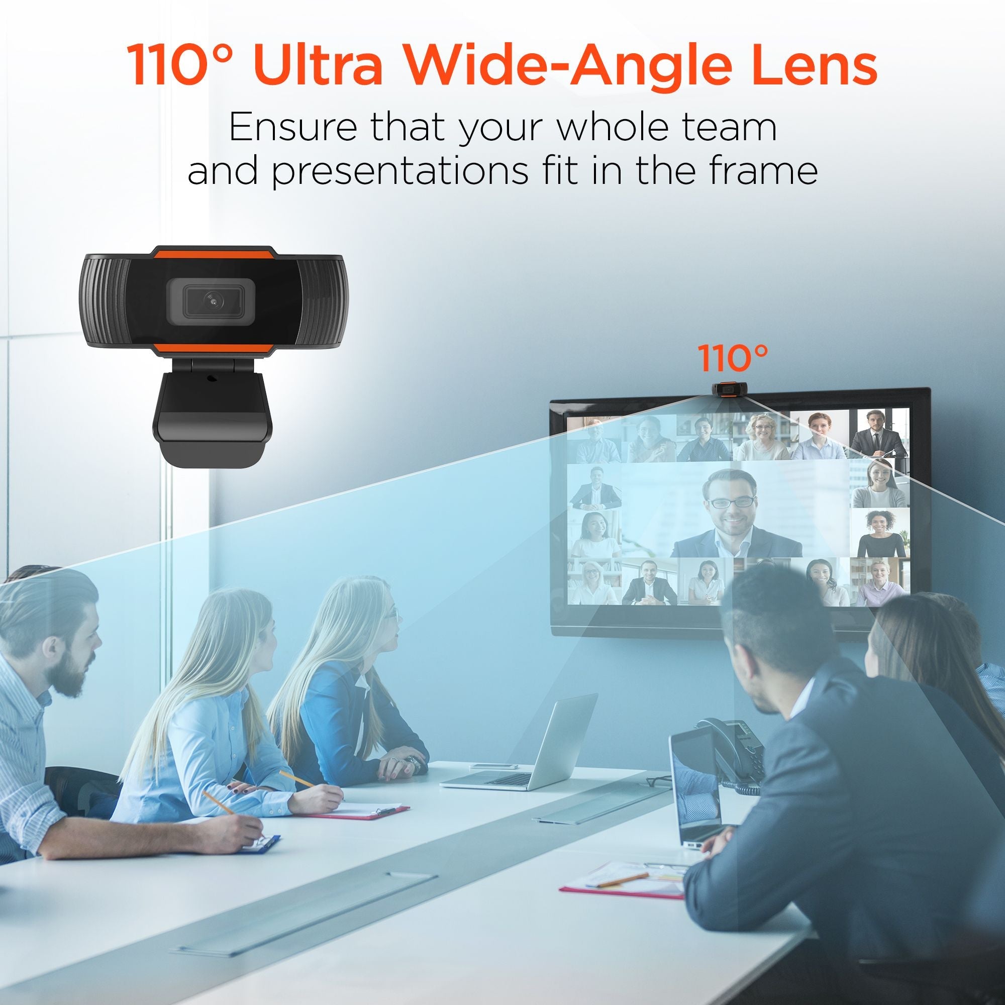 HyperGear HyperStream 1080P Webcam - Task & Tether