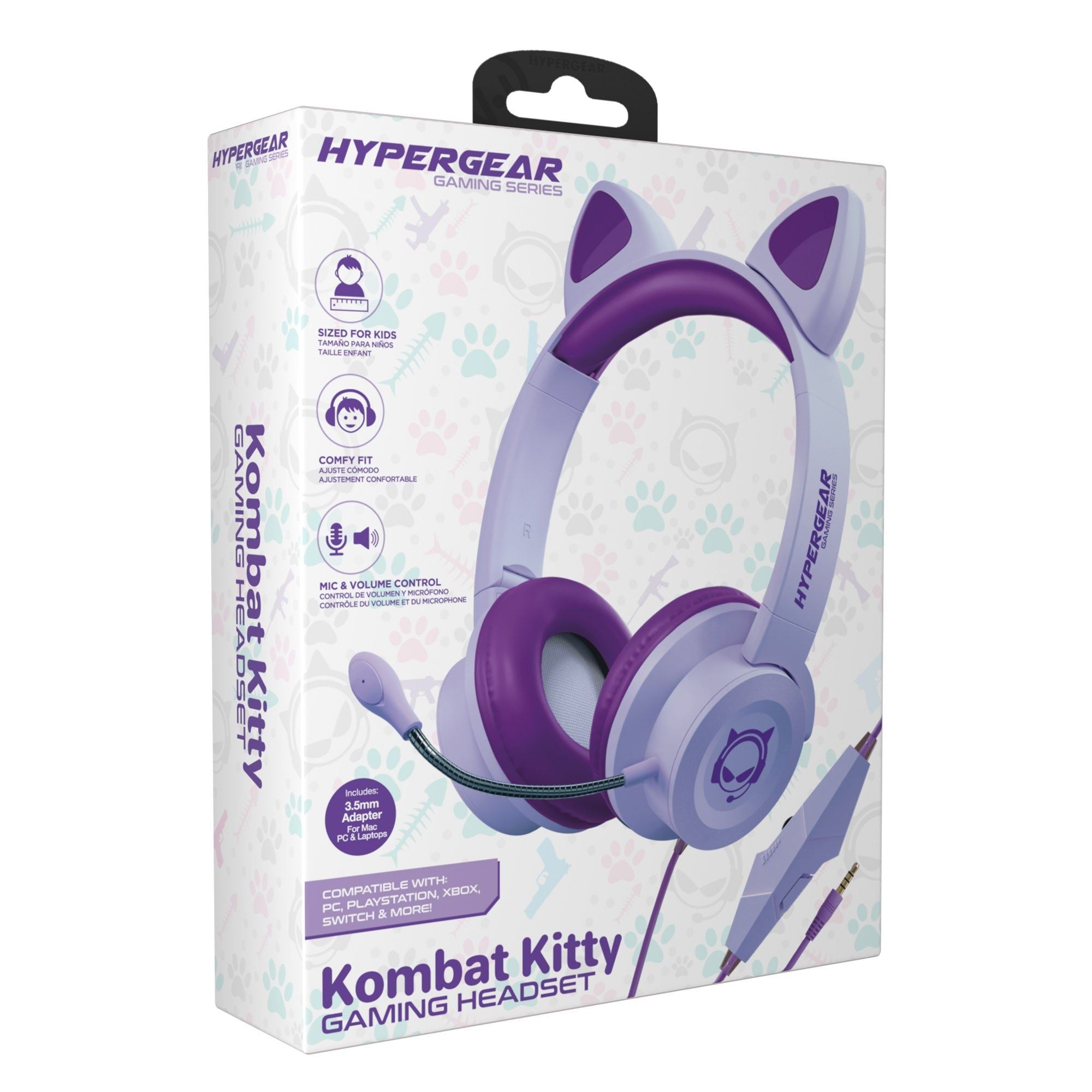 HyperGear Kombat Kitty Gaming Headset - Task & Tether