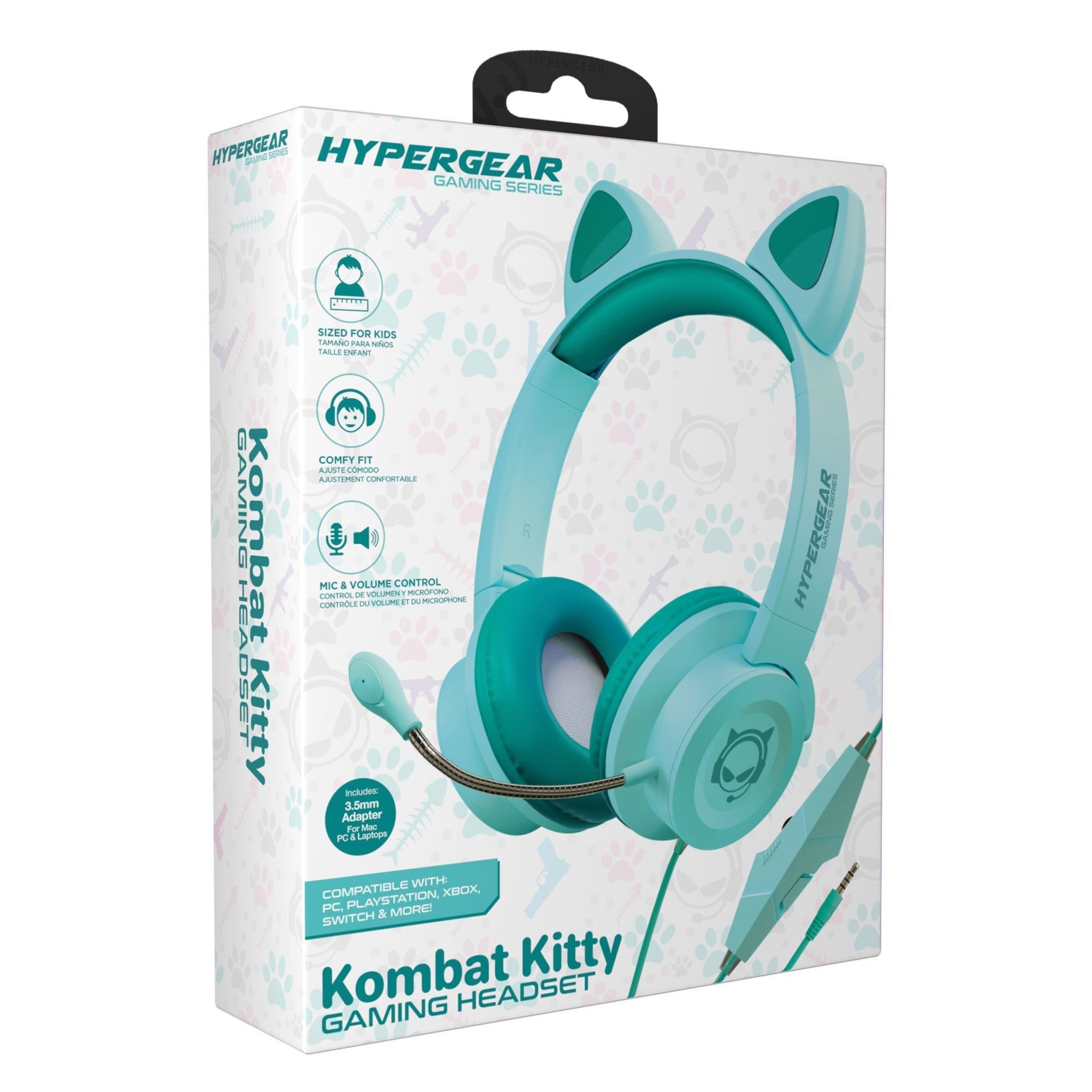 HyperGear Kombat Kitty Gaming Headset - Task & Tether