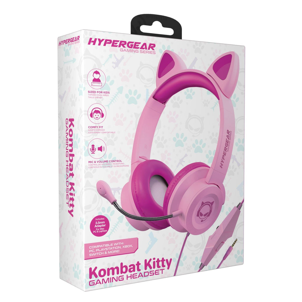 HyperGear Kombat Kitty Gaming Headset - Task & Tether