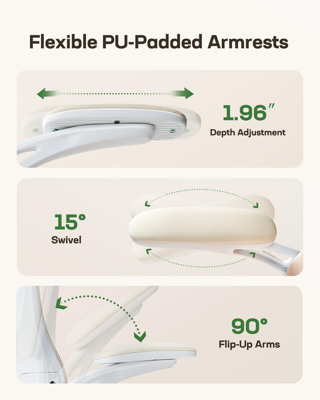 ComfortPro Ergonomic Office Chair: High Back Mesh with Adjustable Lumbar Support - Task & Tether