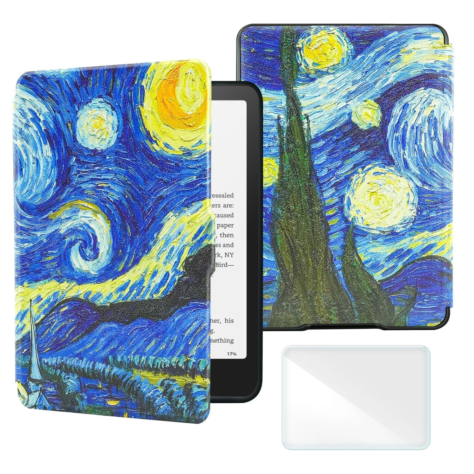 6 Inch Kindle Paperwhite Smart Case - Multiple Colors, Screen Protector - Ereader (2012-2017) - Task & Tether