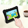 Shock - resistant Silicone Snap - on Case with Stand for 7' Tablets - Task & Tether
