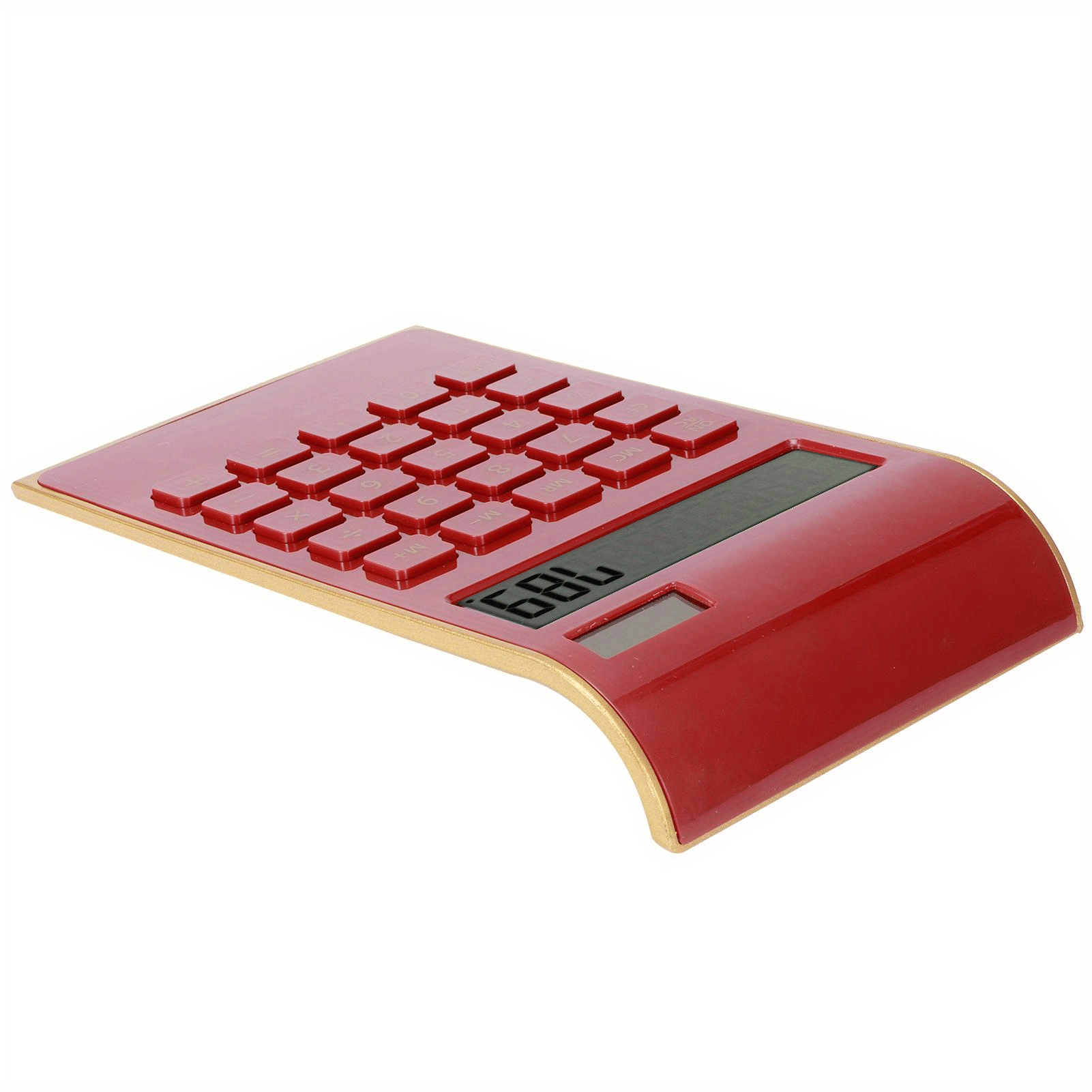Slim Solar Calculator: Perfect for Students and Office Supplies! - Task & Tether