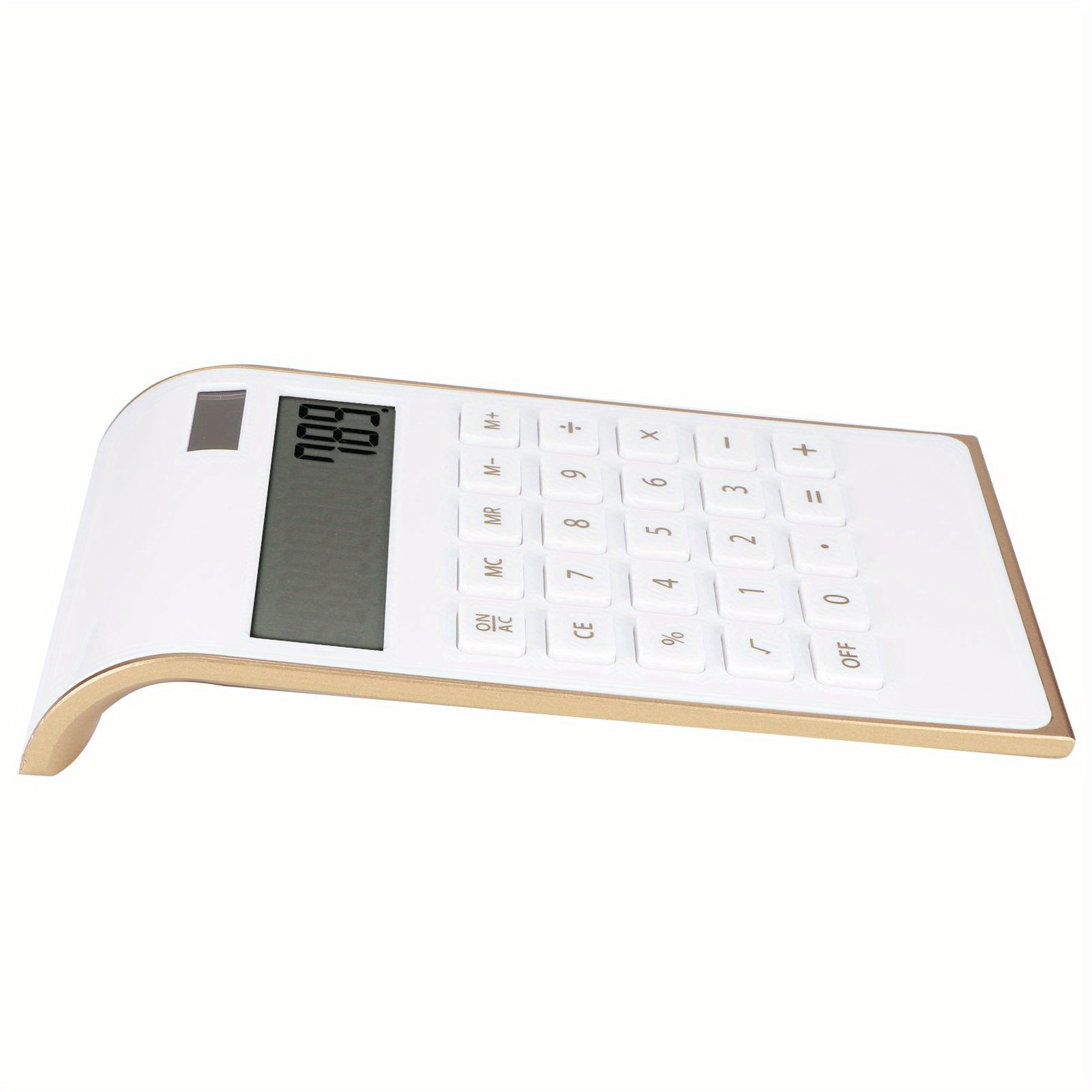 Slim Solar Calculator: Perfect for Students and Office Supplies! - Task & Tether