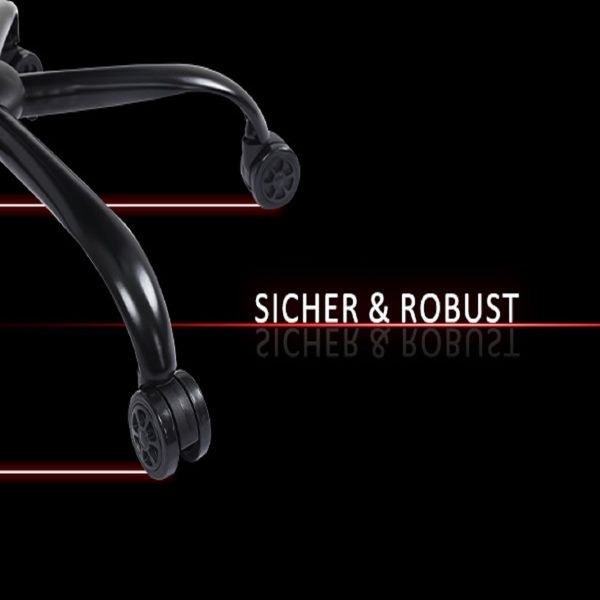 Orange PU Leather Gaming Chair with Footrest - Comfortable 360° Swivel Gamer Chair for Heavy Adults - Task & Tether